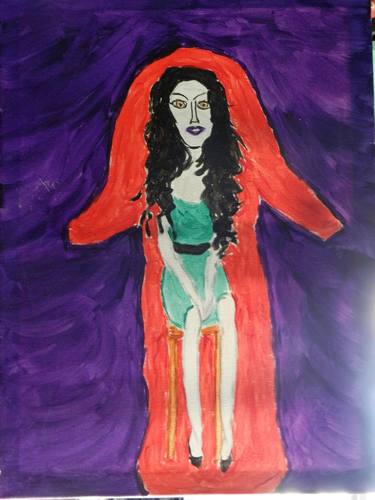 Print of Expressionism Celebrity Paintings by Pam Malone