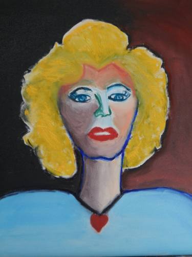 Print of Expressionism Celebrity Paintings by Pam Malone