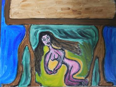 Original Expressionism Nude Paintings by Pam Malone