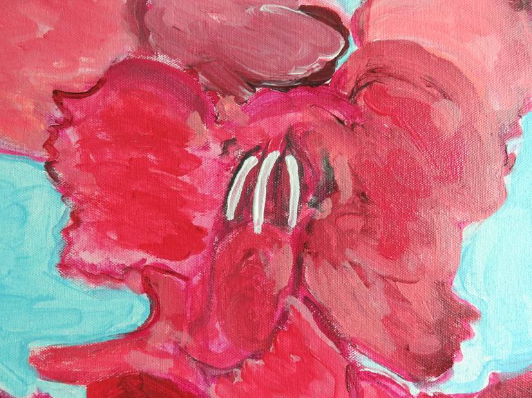 Original Expressionism Botanic Painting by Pam Malone