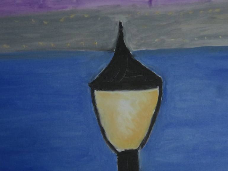 Original Expressionism Outer Space Painting by Pam Malone