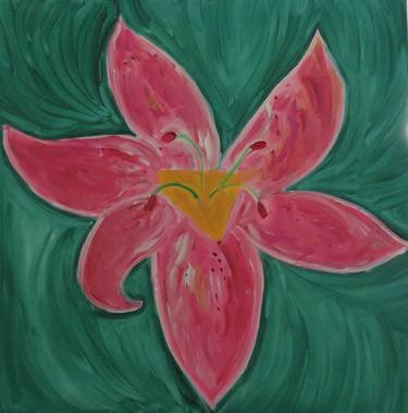 Original Expressionism Floral Paintings by Pam Malone