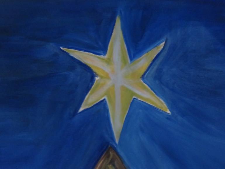 Original Religion Painting by Pam Malone