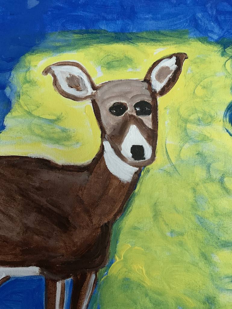 Original Animal Painting by Pam Malone