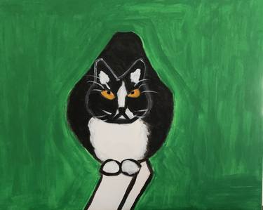 Original Cats Paintings by Pam Malone