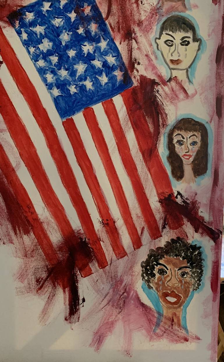 Original Political Painting by Pam Malone
