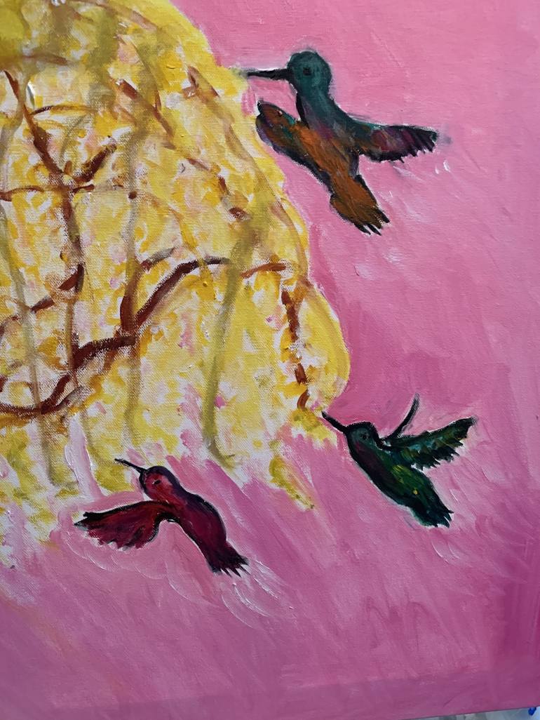 Original Tree Painting by Pam Malone