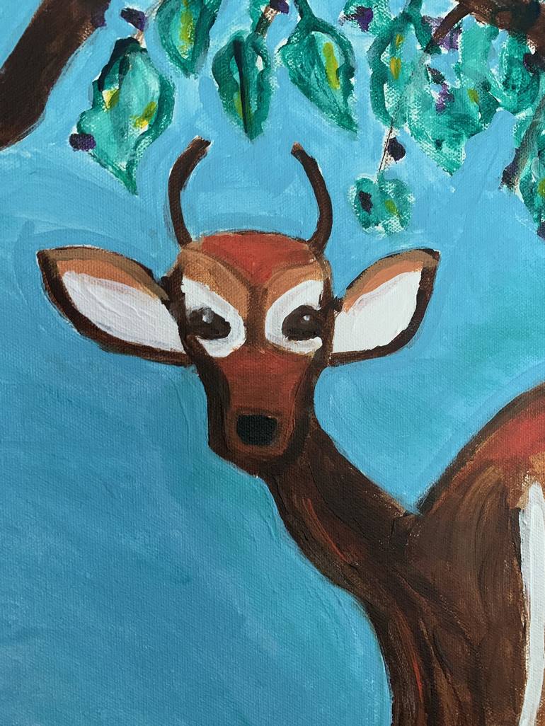 Original Animal Painting by Pam Malone