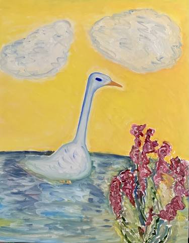 Original Expressionism Animal Paintings by Pam Malone