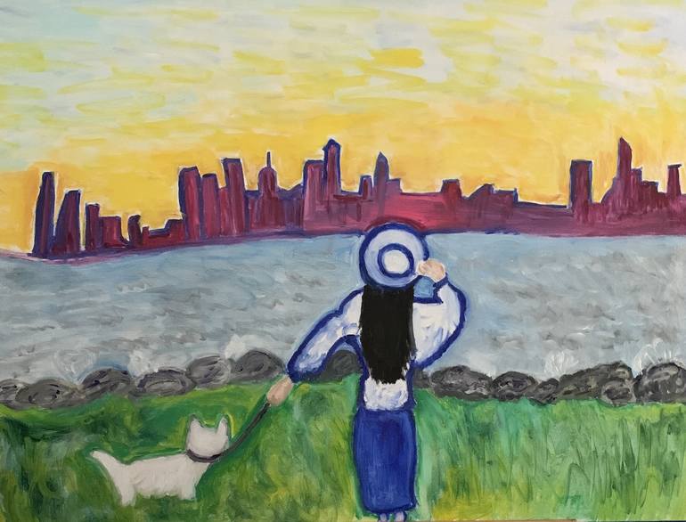 Print of Expressionism Landscape Paintings by Pam Malone
