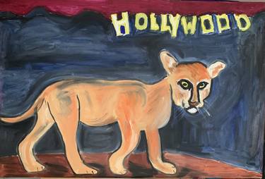 Original Expressionism Animal Paintings by Pam Malone