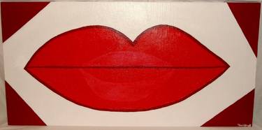 Big Red Luscious Lips/Pucker Up !! thumb