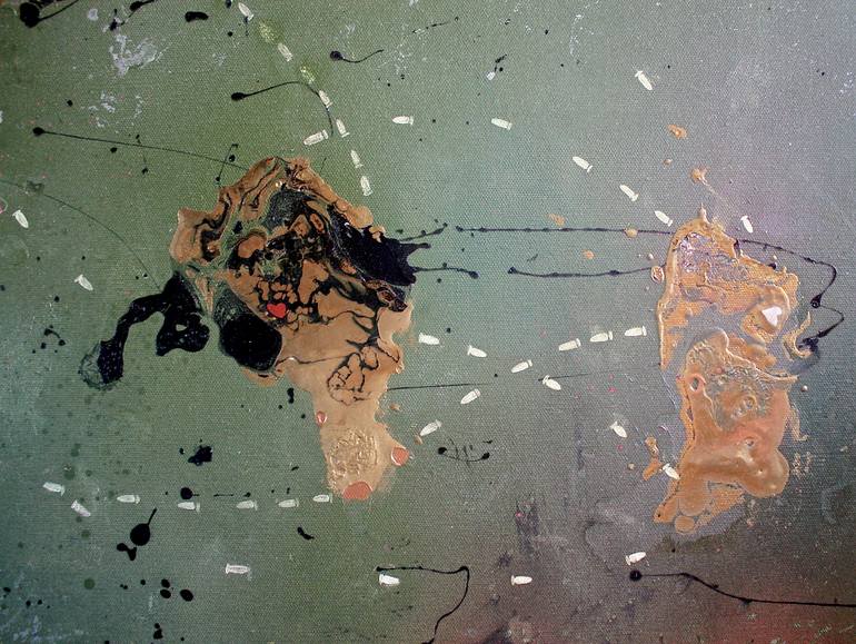 Original Expressionism Abstract Painting by Dyanna Dimick