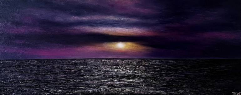 Original Abstract Seascape Paintings by Tanya Hansen