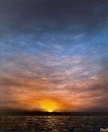 Original Abstract Seascape Paintings by Tanya Hansen