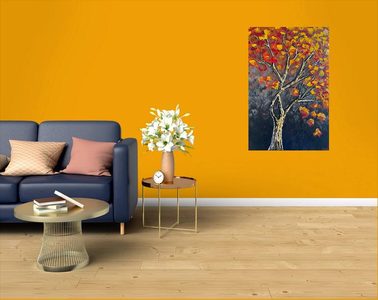Original Abstract Expressionism Abstract Painting by Tanya Hansen