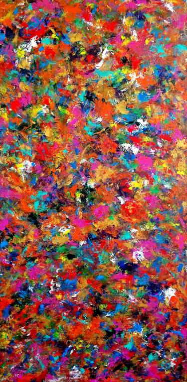 Original Abstract Expressionism Abstract Paintings by Tanya Hansen