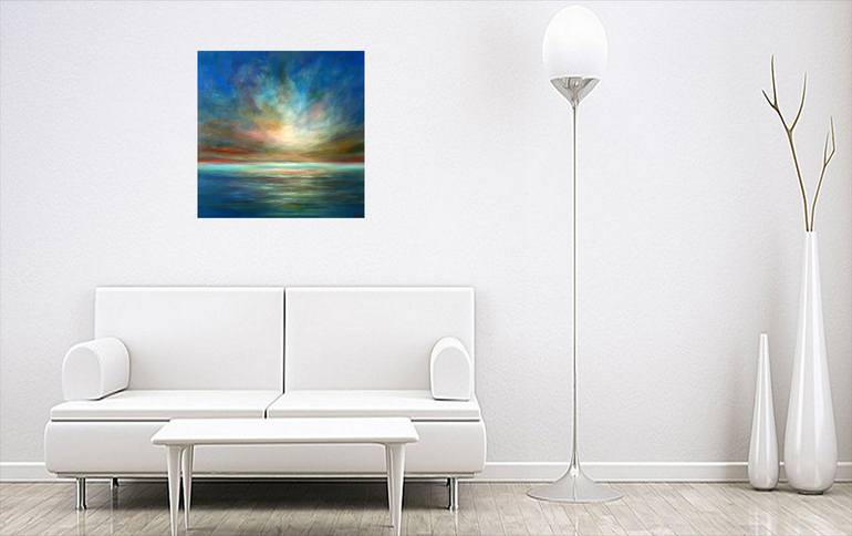 Original Abstract Expressionism Abstract Painting by Tanya Hansen