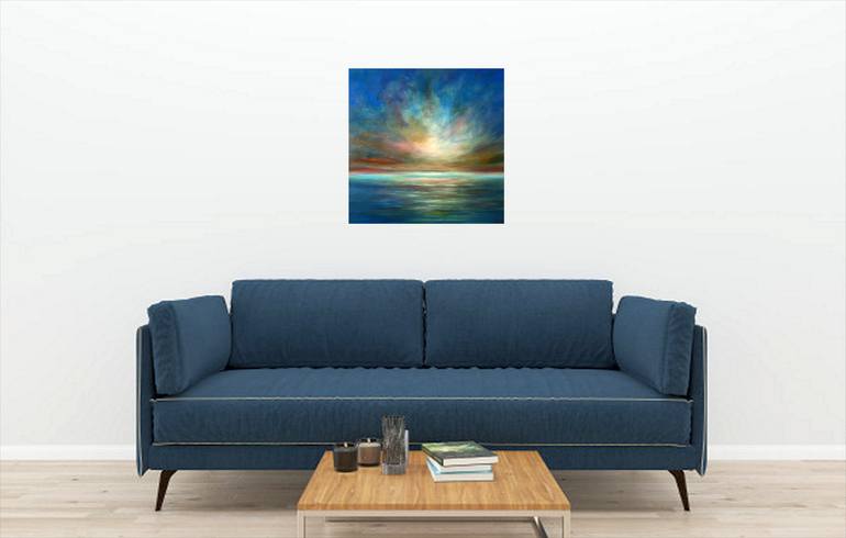 Original Abstract Expressionism Abstract Painting by Tanya Hansen