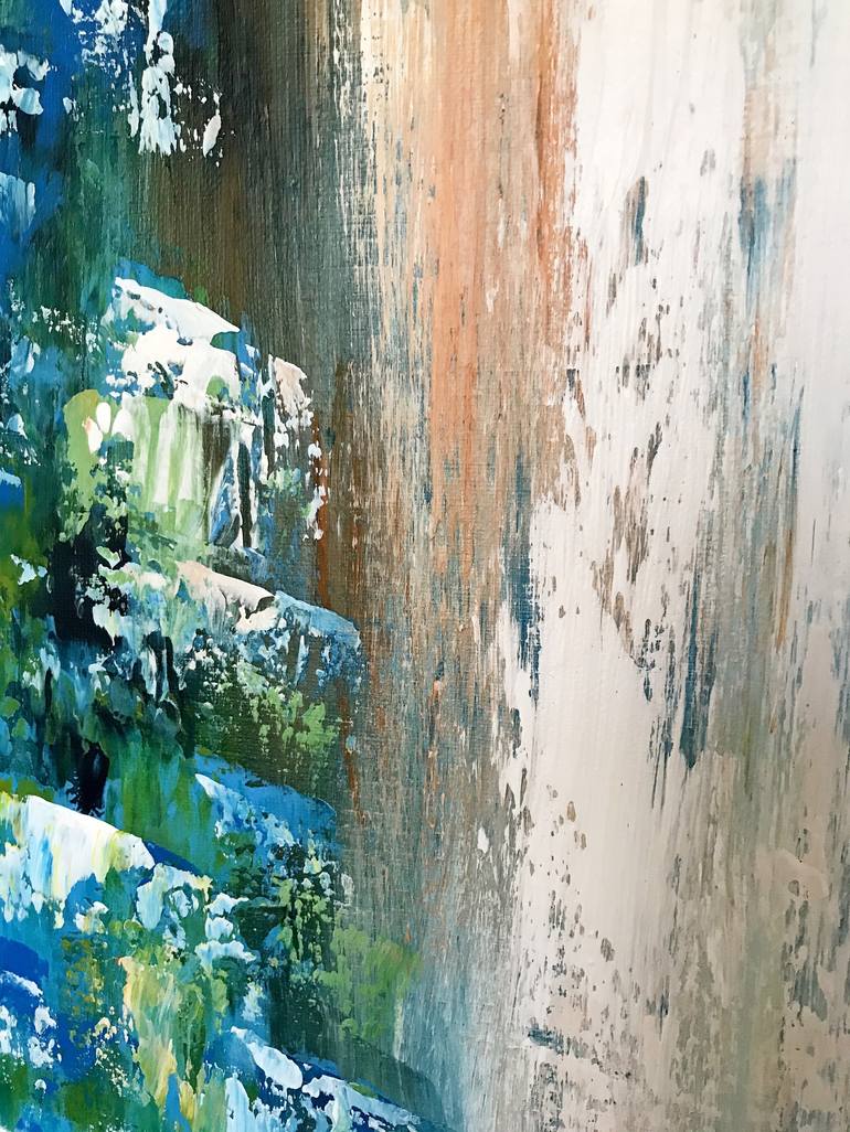 Original Abstract Water Painting by Tanya Hansen