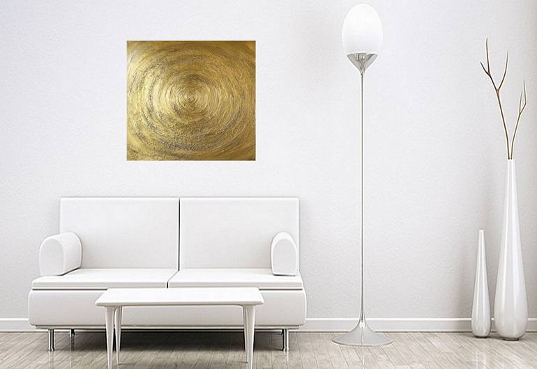 Original Abstract Outer Space Painting by Tanya Hansen