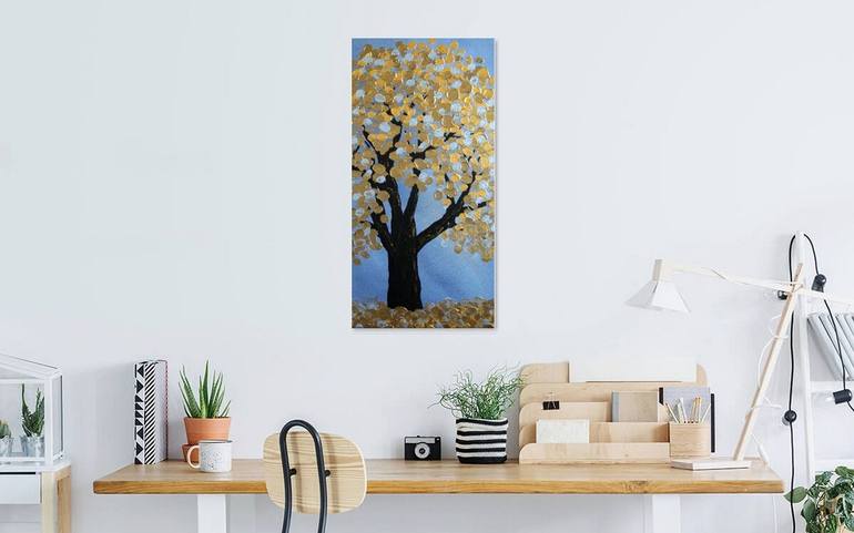 Original Tree Painting by Tanya Hansen