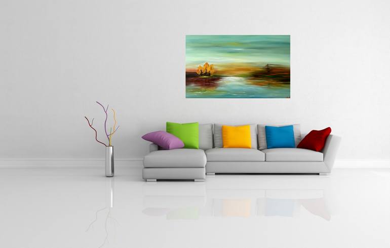 Original Abstract Nature Painting by Tanya Hansen