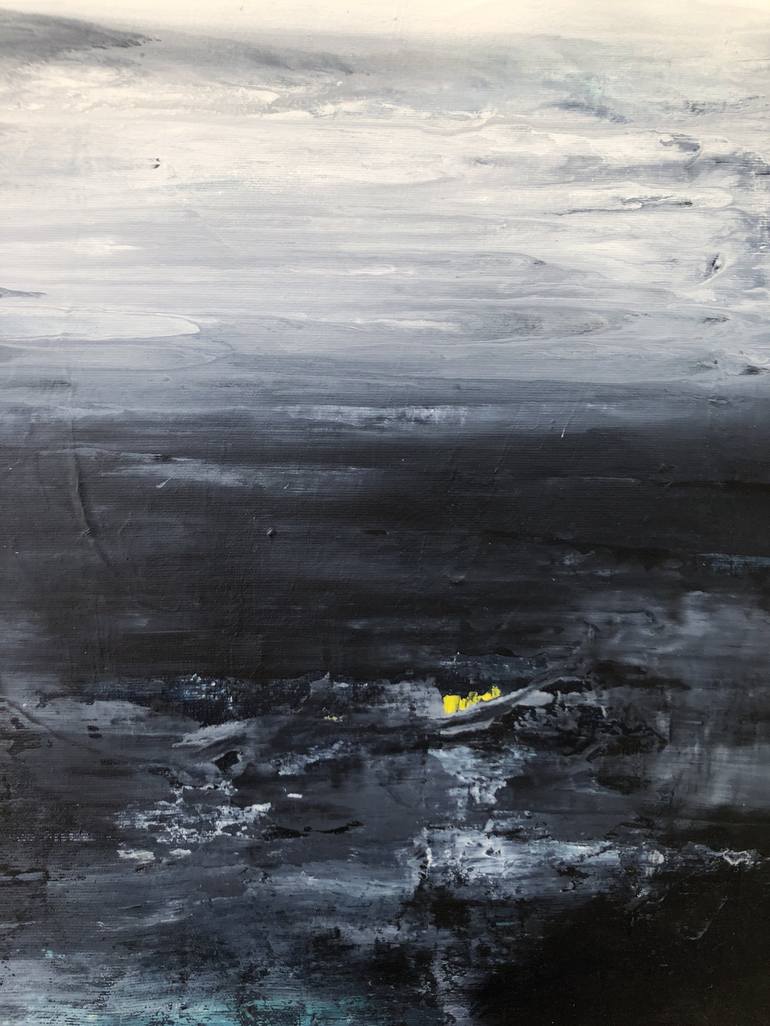 Original Abstract Painting by Gábor Szűcs