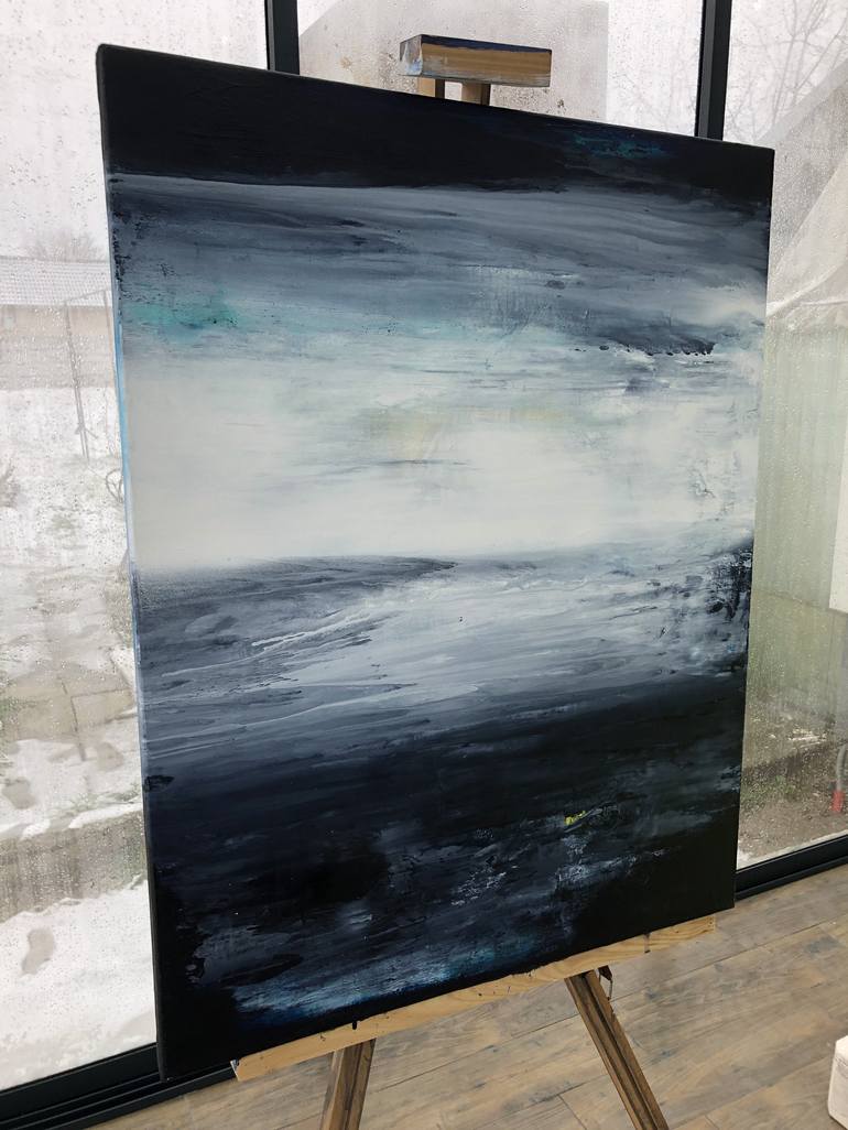 Original Abstract Painting by Gábor Szűcs