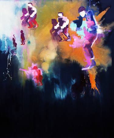 Original Abstract Paintings by Gábor Szűcs