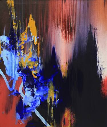 Original Abstract Expressionism Abstract Paintings by Gábor Szűcs