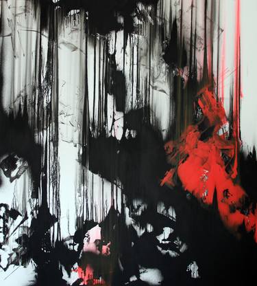 Original Abstract Expressionism Abstract Paintings by Gábor Szűcs
