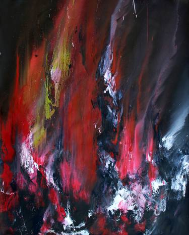 Original Abstract Expressionism Abstract Paintings by Gábor Szűcs