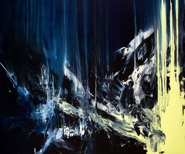 Original Abstract Expressionism Abstract Paintings by Gábor Szűcs