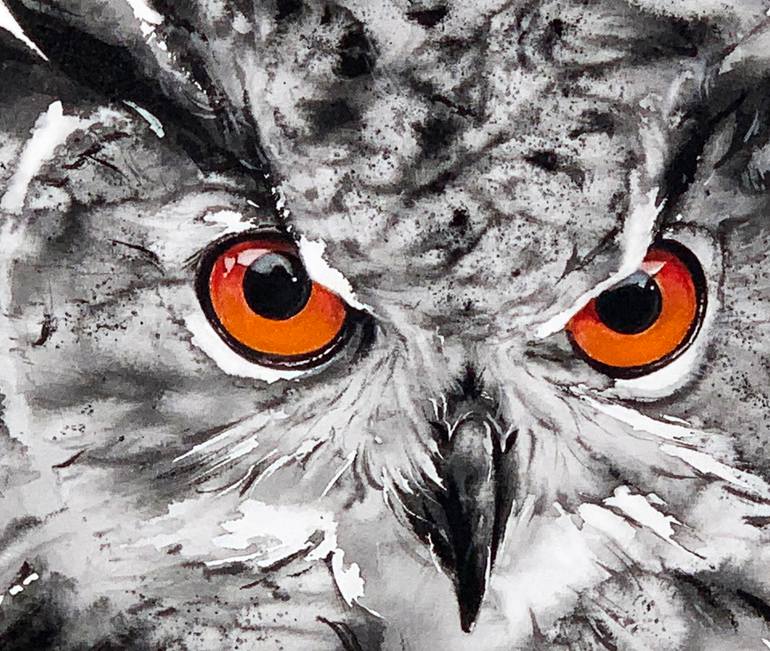 Original Illustration Nature Drawing by Soo Beng Lim