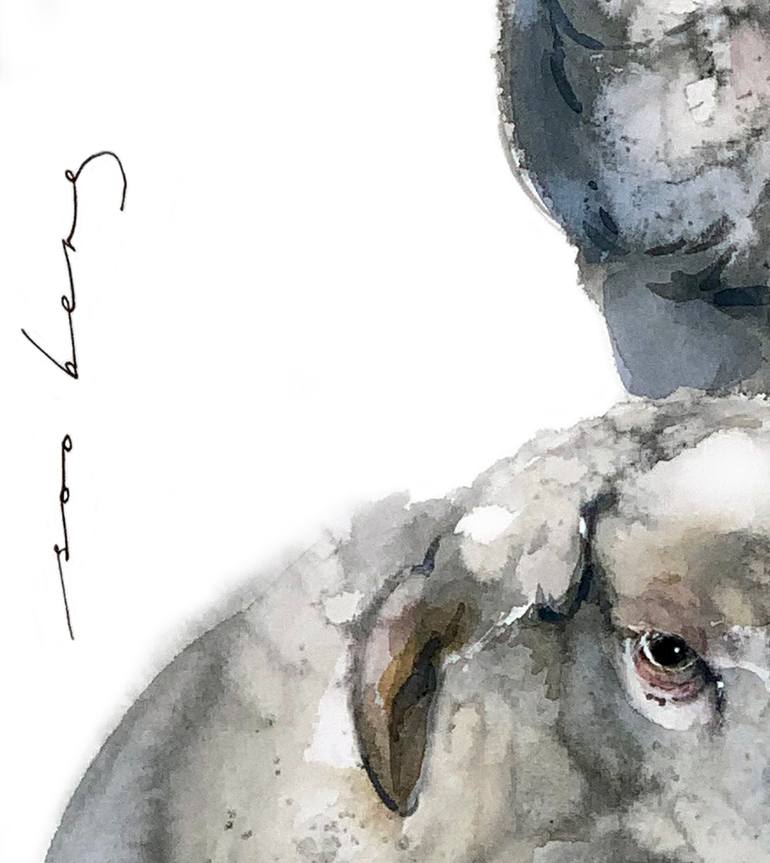 Original Illustration Animal Drawing by Soo Beng Lim