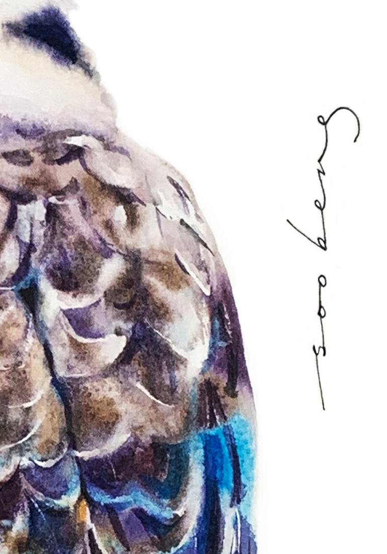 Original Illustration Nature Drawing by Soo Beng Lim