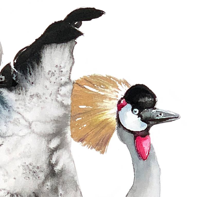 Original Illustration Nature Drawing by Soo Beng Lim