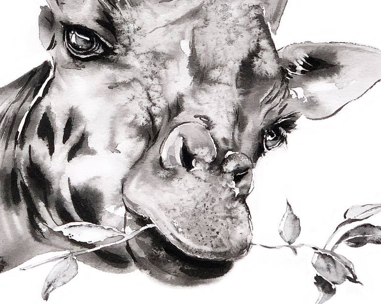 Original Illustration Animal Drawing by Soo Beng Lim