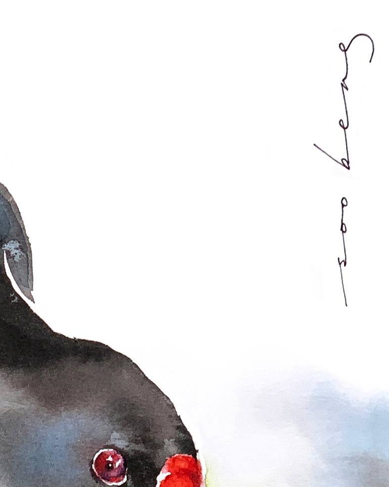 Original Illustration Nature Drawing by Soo Beng Lim