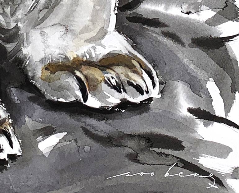 Original Illustration Nature Drawing by Soo Beng Lim