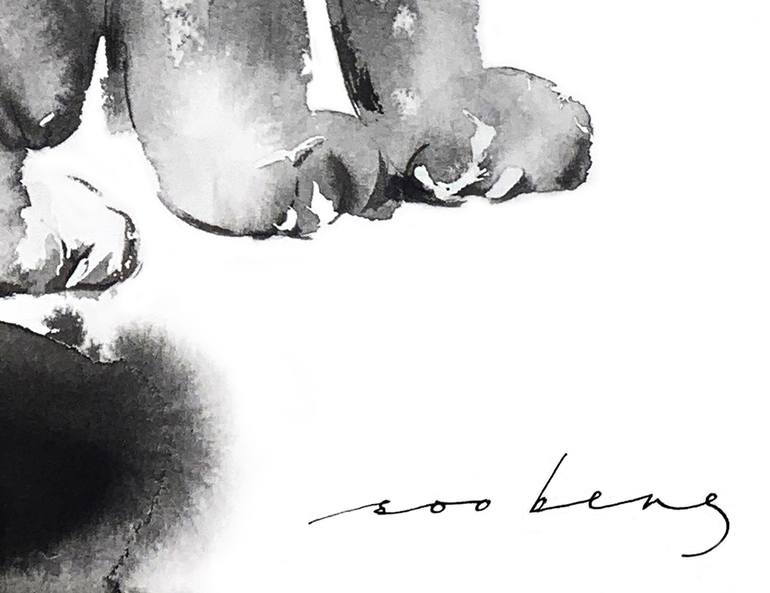 Original Illustration Nature Drawing by Soo Beng Lim