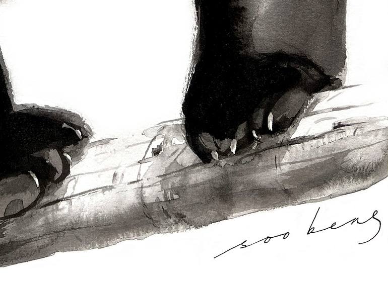 Original Illustration Nature Drawing by Soo Beng Lim