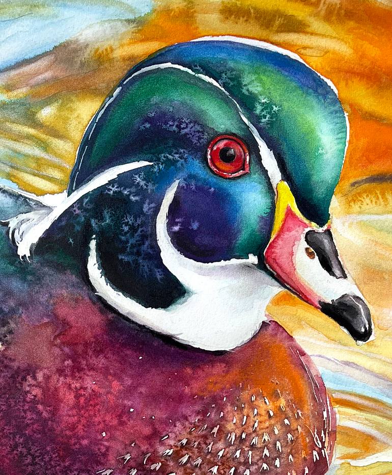 Original Illustration Nature Drawing by Soo Beng Lim