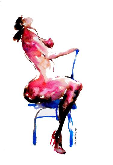 Print of Illustration Nude Paintings by Soo Beng Lim