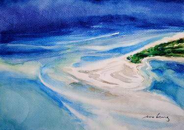 Original Illustration Beach Paintings by Soo Beng Lim