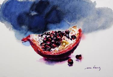 Fresh pomegranate (SOLD) thumb