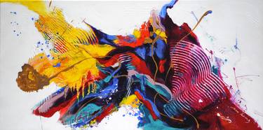 Original Abstract Expressionism Abstract Paintings by Soo Beng Lim