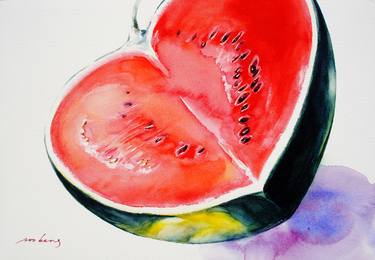 Watermelon Loveheart thumb