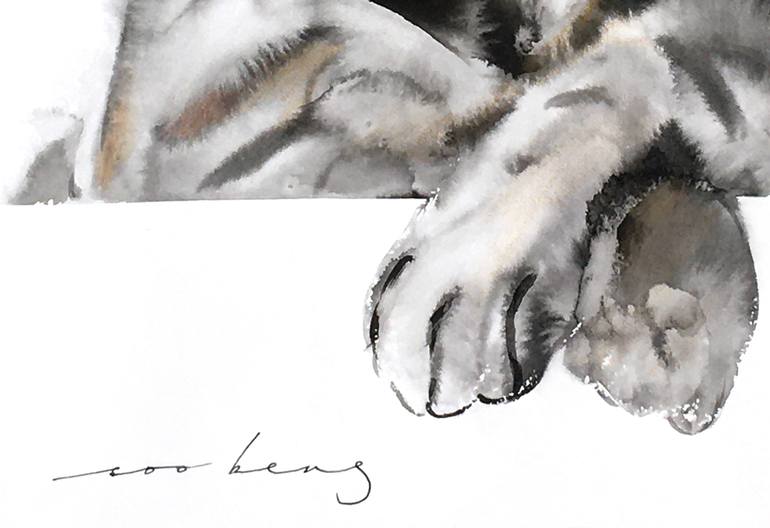 Original Illustration Animal Drawing by Soo Beng Lim